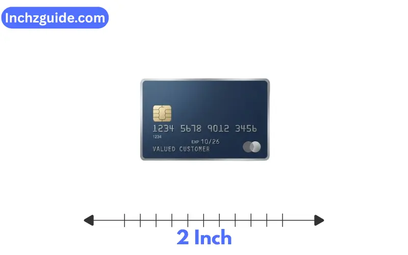 credit card width