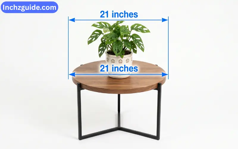 how long is 21 inches