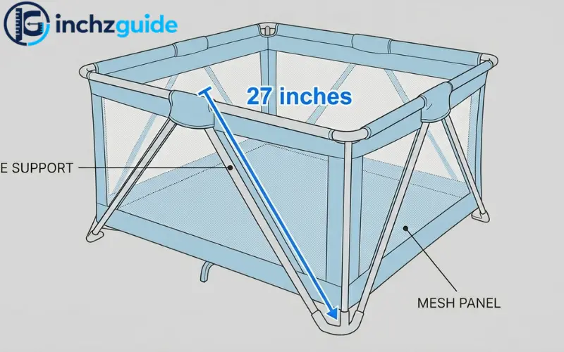 how long is 27 inches
