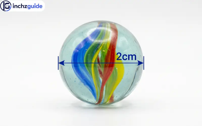 How big is 2 cm