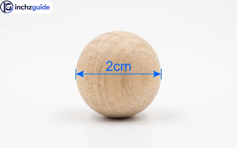 How big is 2cm