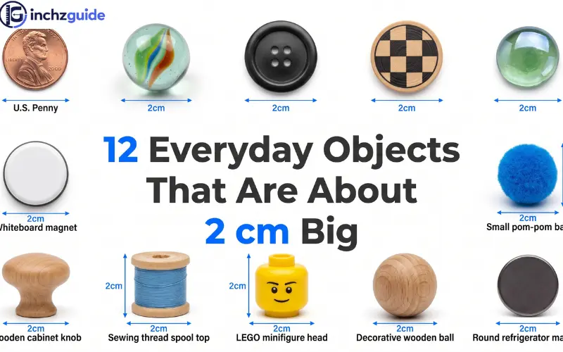 How big is 2cm