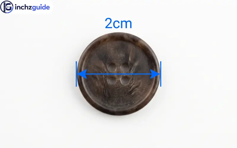 How big is 2 cm