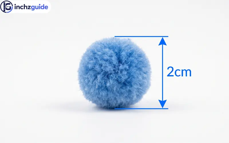 How big is 2cm