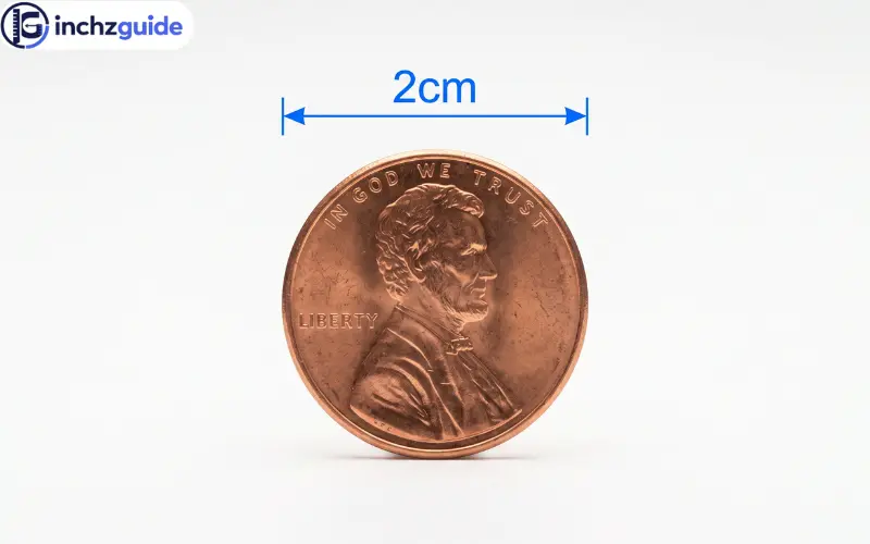 How big is 2 cm